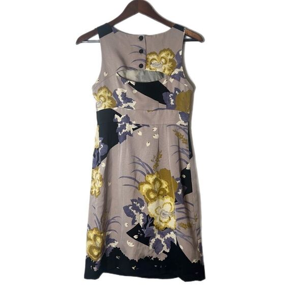 Anthropologie Leifsdottir Quarry Lake Silk Blend Sleeveless Dress - Picture 4 of 6